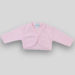 Baby Girls Bolero Cardigan - Pink