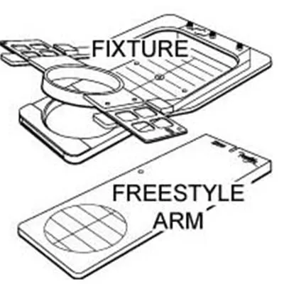 Barudan Fixtures & Freestyle Arms (blue)