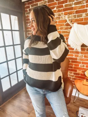 Chunky Striped Sweater