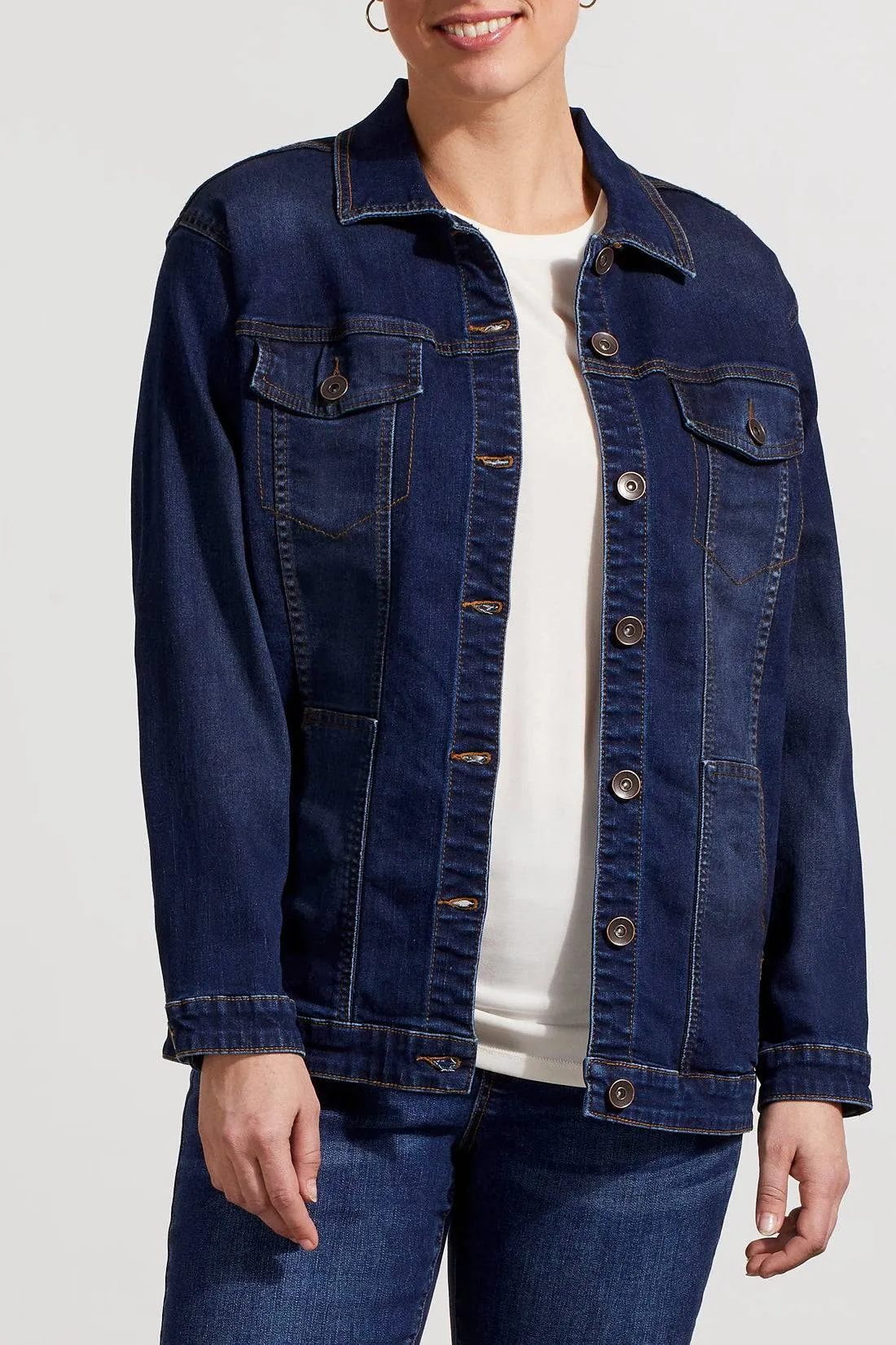 Denim Jacket with Pockets