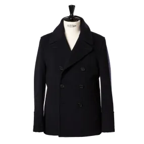 Dunkelblaue Cabanjacke "Amalfi" aus reiner Wolle - Iconic Sealup