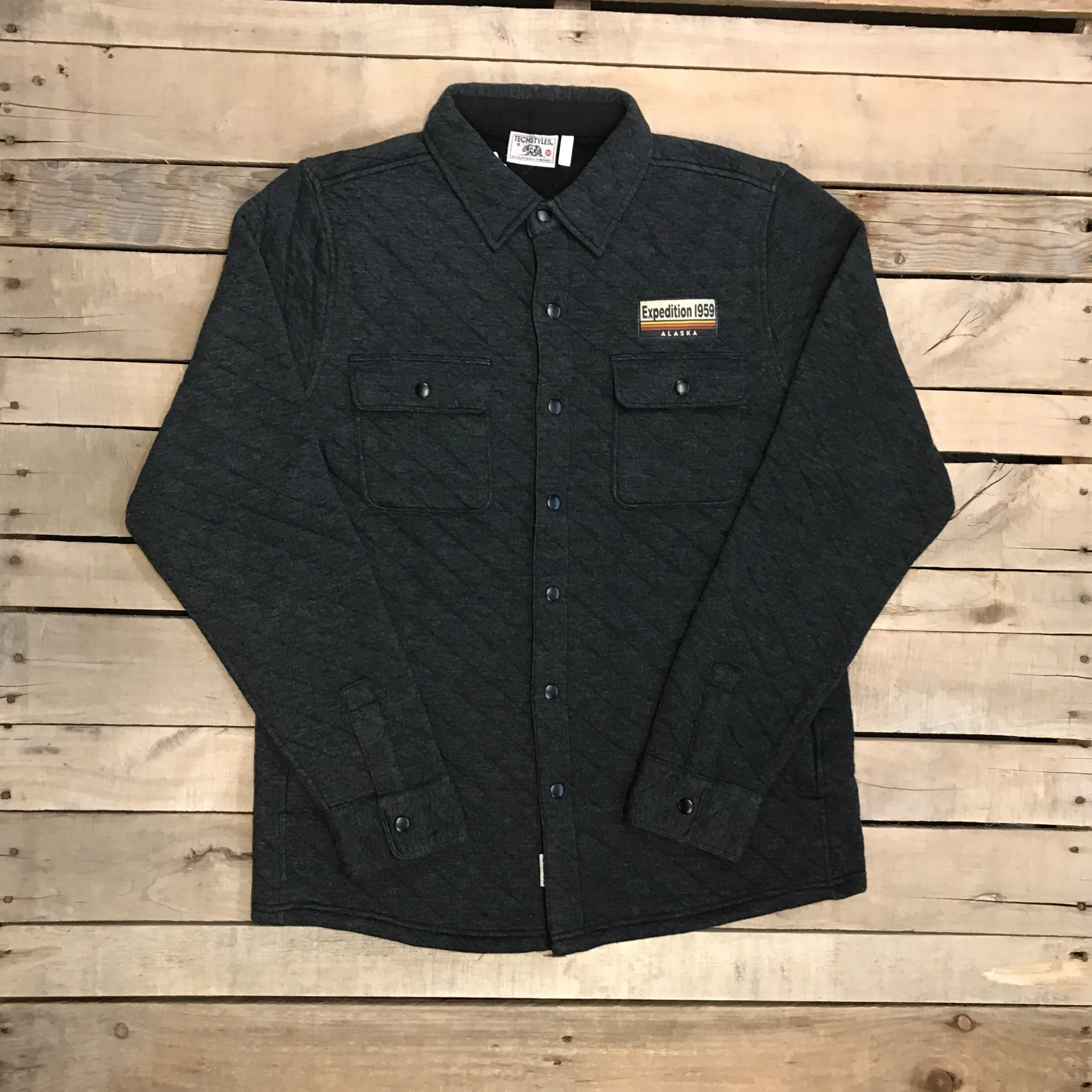 Expedition Long Sleeve Quilted Snap