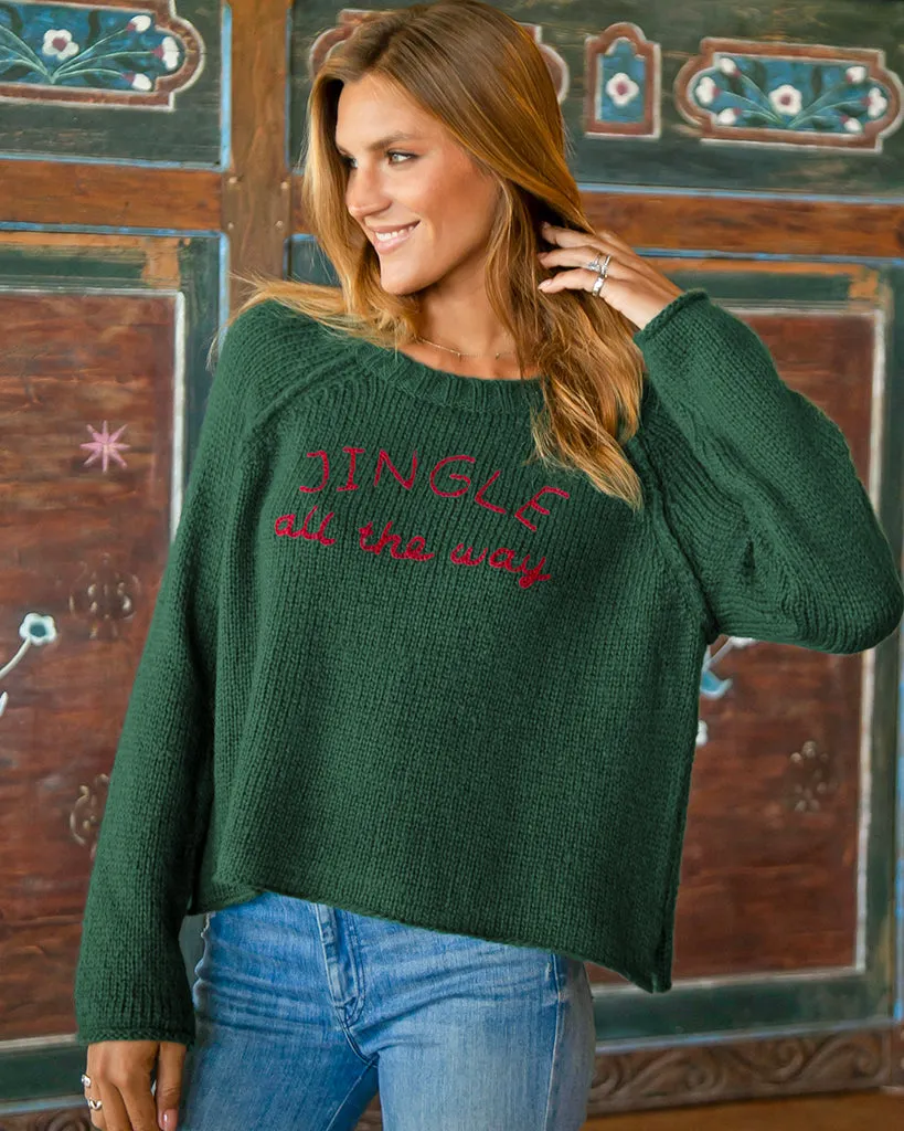 JINGLE RAGLAN CREW CHUNKY