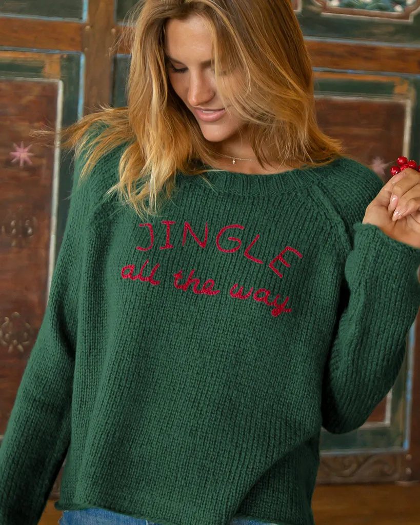 JINGLE RAGLAN CREW CHUNKY