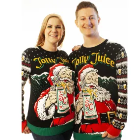 Jolly Juice | Ugly Christmas Sweater For Men & Women | Unisex Sizing