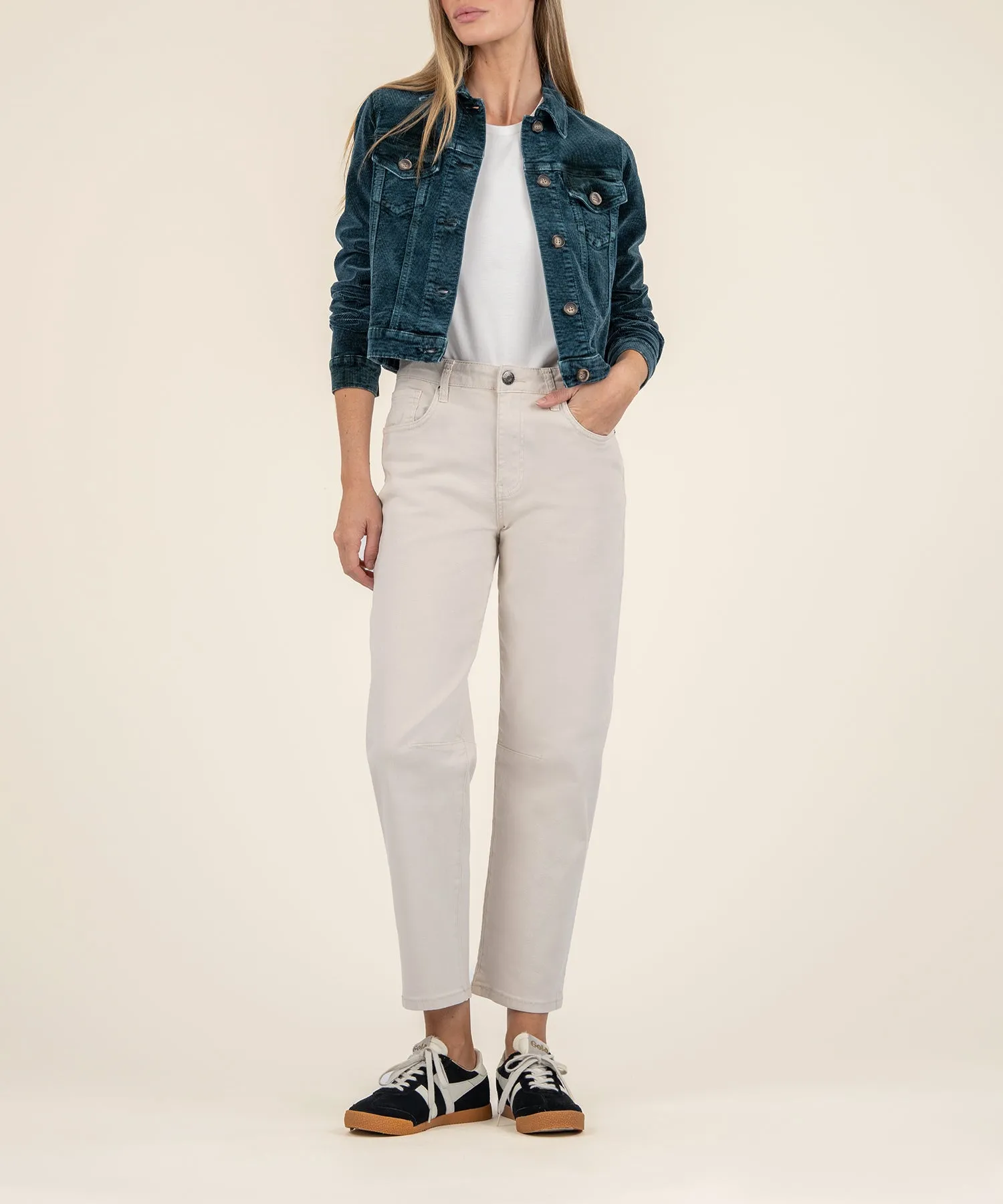 Julie Corduroy Crop Jacket