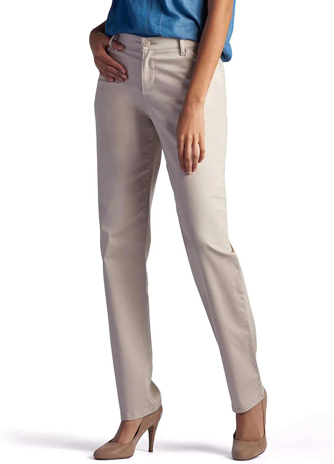 LEE Women’s Relaxed Fit All Day Straight Leg Pant