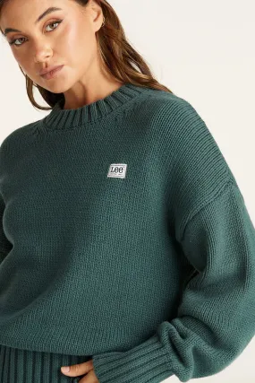 Maya Forest Knit Sweater