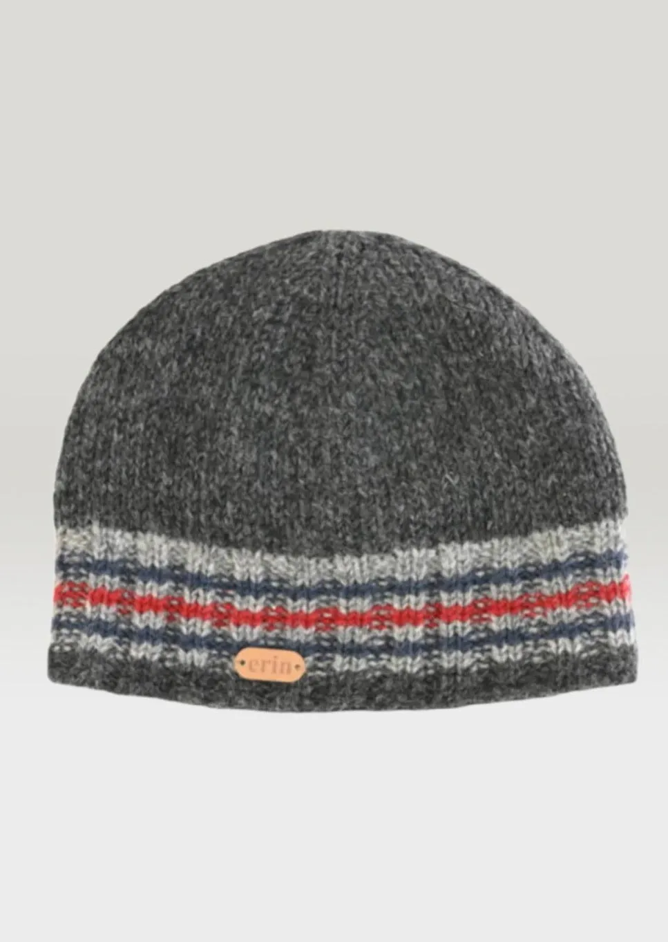 Men's Rib Pullon Hat | Charcoal Grey