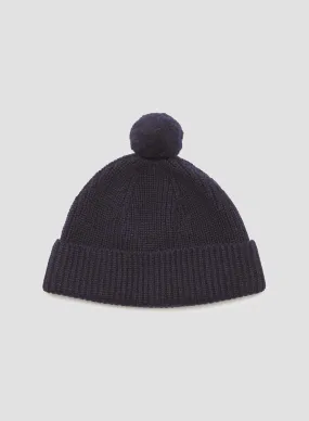 Mountaineer Knit Cap in Navy