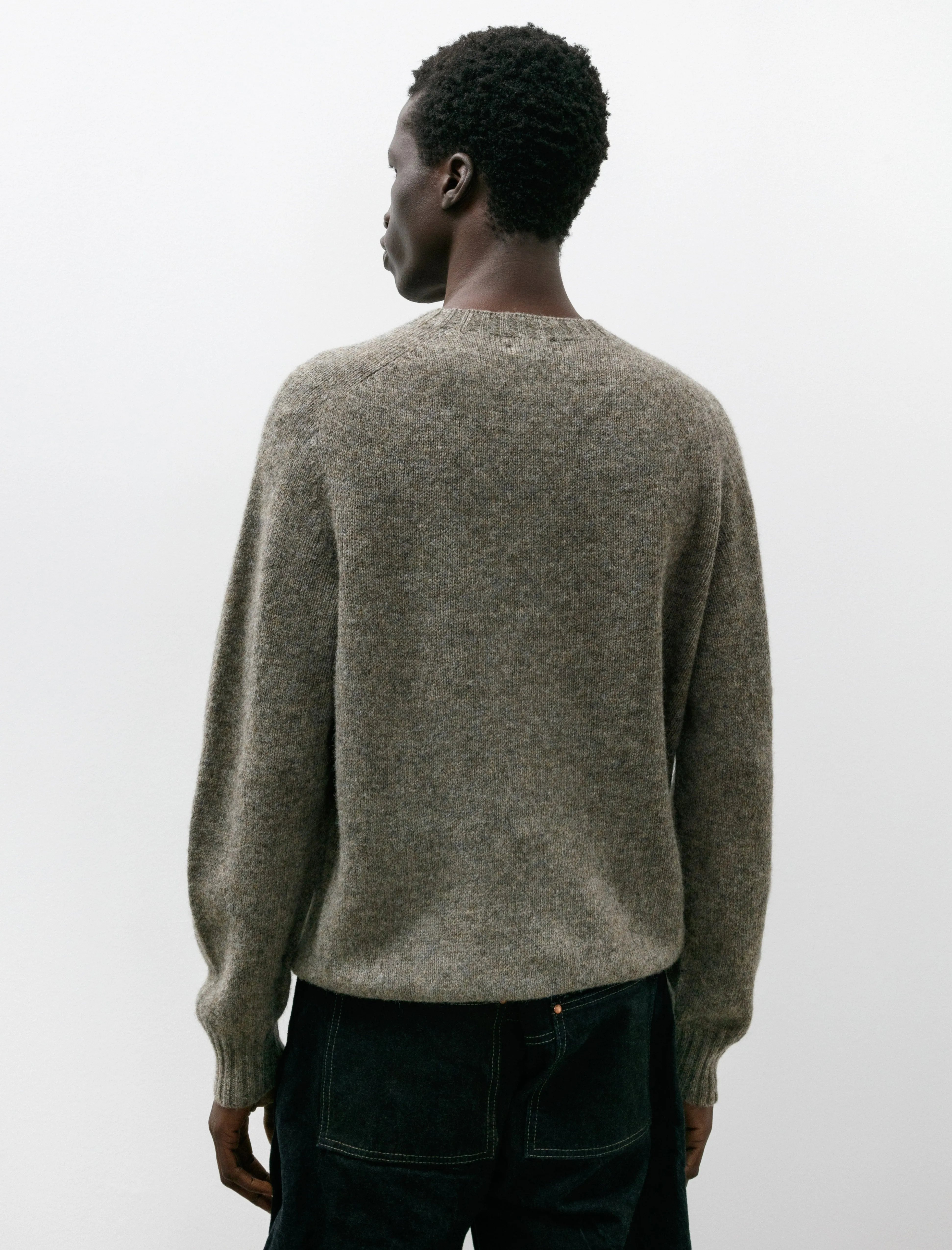 Neighbour Pure New Wool Sweater Oyster