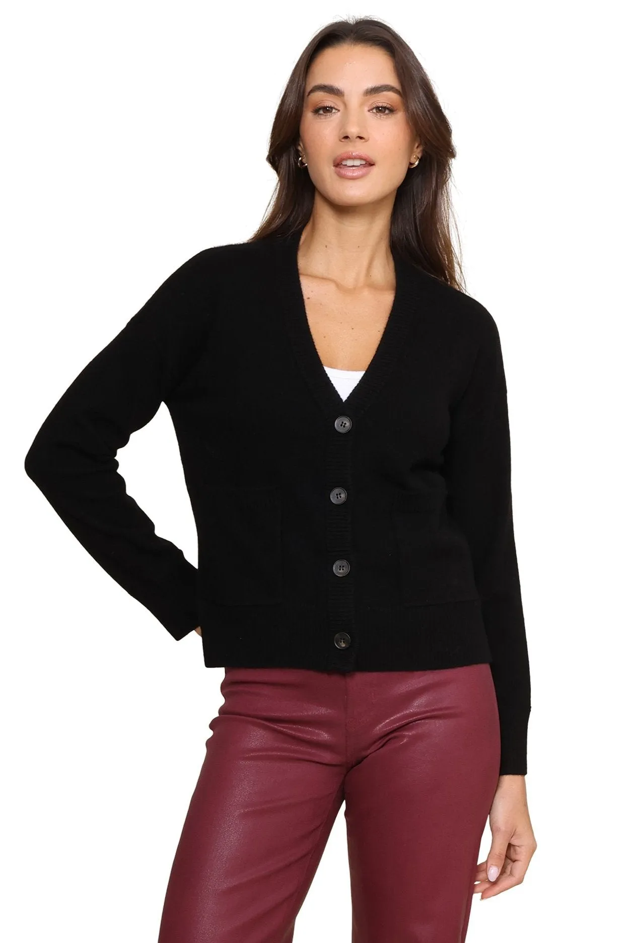 Noah V Neck Cashmere Cardi