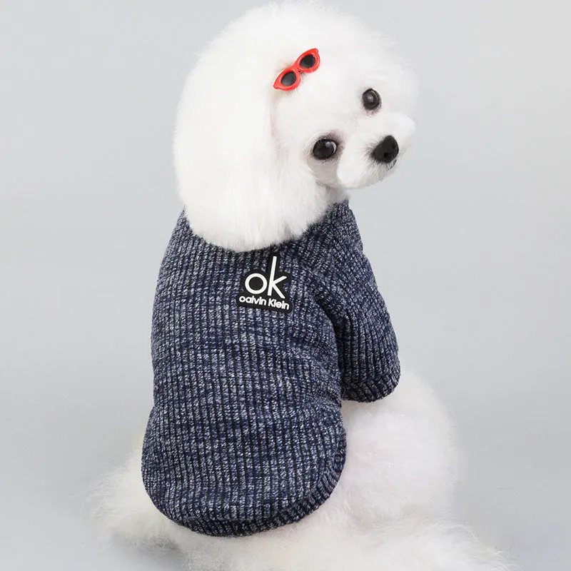 Pet Sweater - Cozy & Stylish Clothing for Dogs & Cats