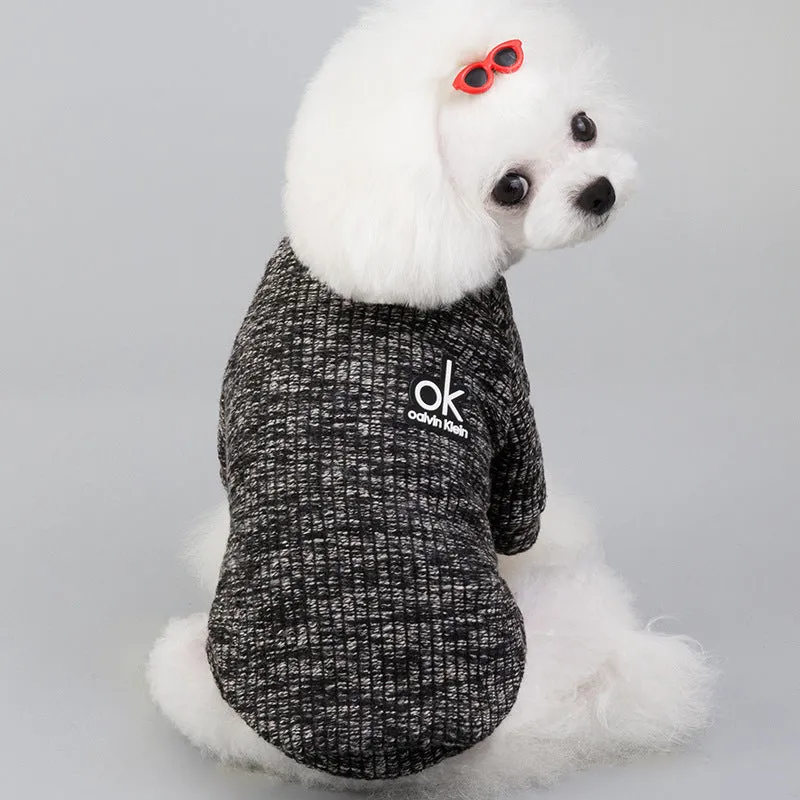 Pet Sweater - Cozy & Stylish Clothing for Dogs & Cats