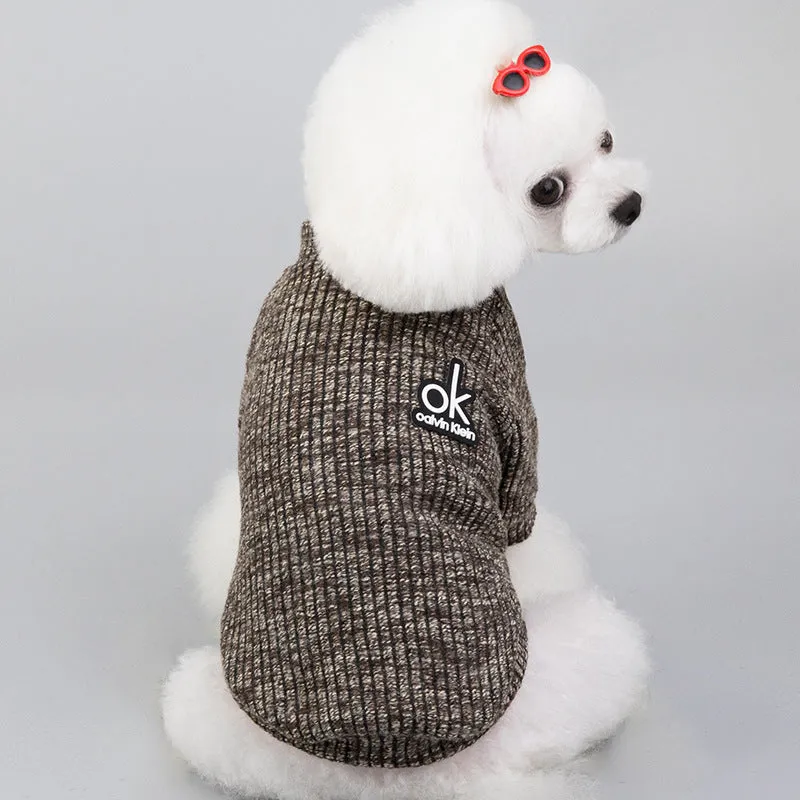 Pet Sweater - Cozy & Stylish Clothing for Dogs & Cats