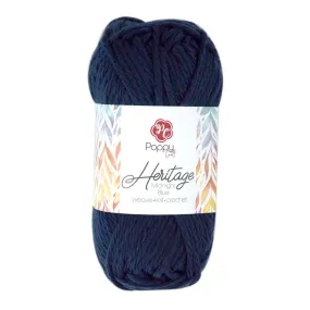 Poppy Crafts Heartfelt Heritage Yarn 142g - Midnight Blue - 100% Acrylic