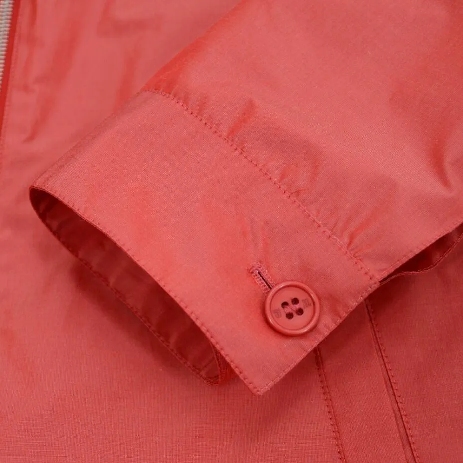 Red Lightweight Bomber Jacket