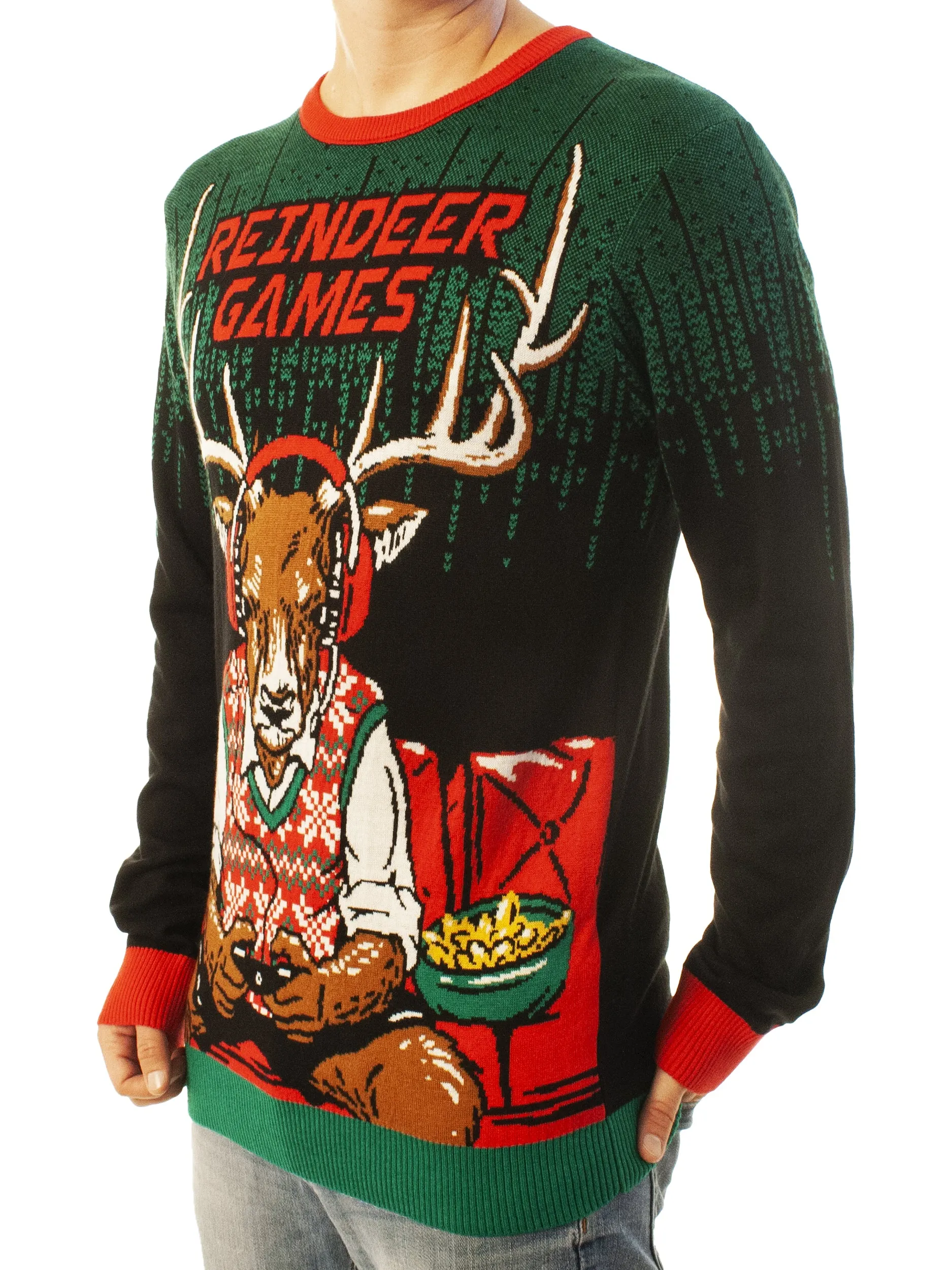 Reindeer Games | Ugly Christmas Sweater For Men & Women | Unisex Sizing