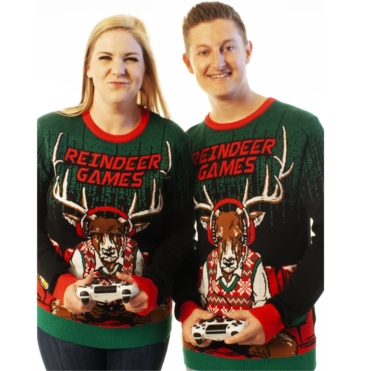 Reindeer Games | Ugly Christmas Sweater For Men & Women | Unisex Sizing