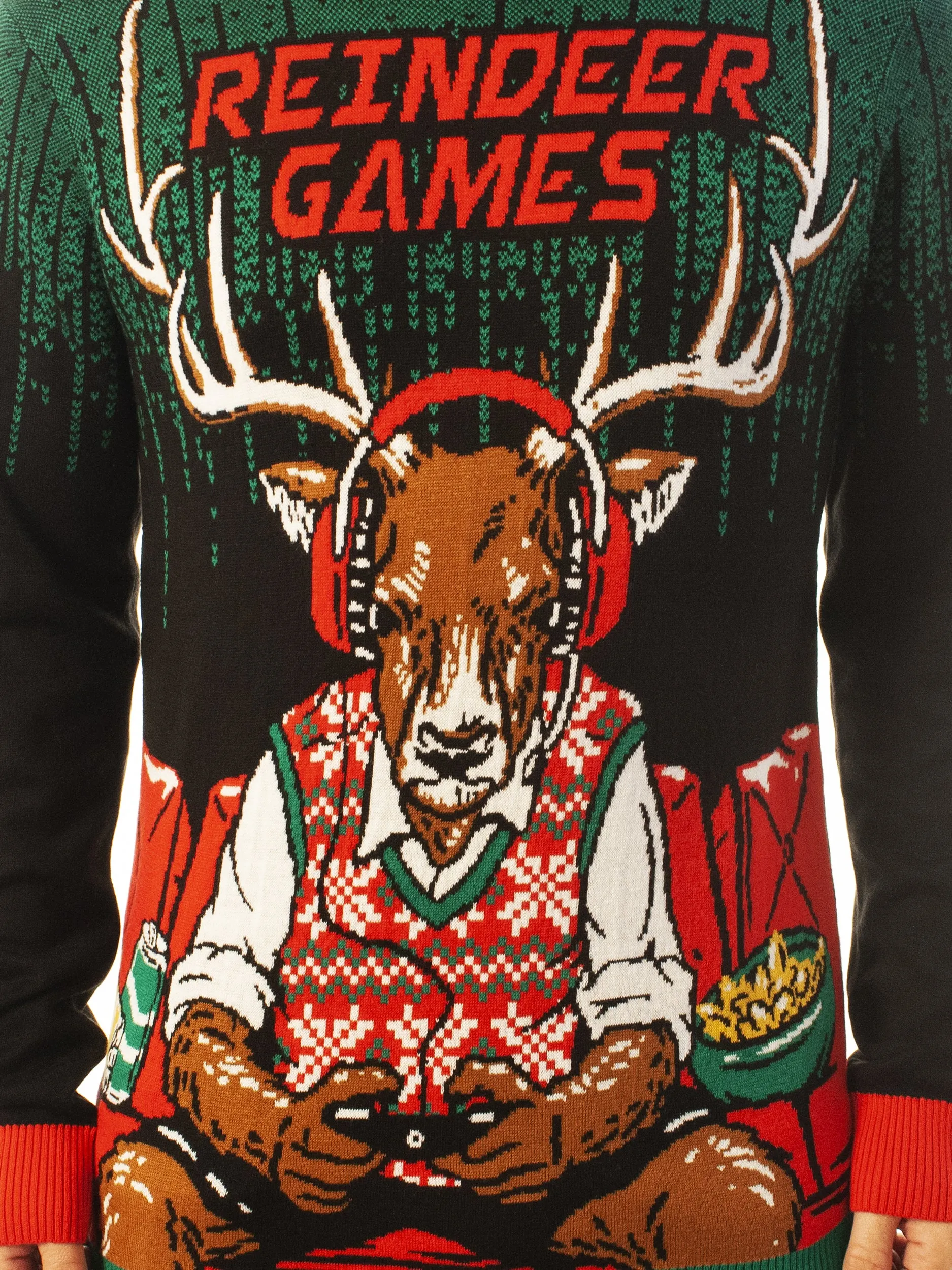 Reindeer Games | Ugly Christmas Sweater For Men & Women | Unisex Sizing