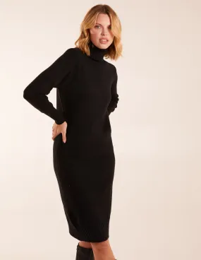 Roll Neck Jumper Dress