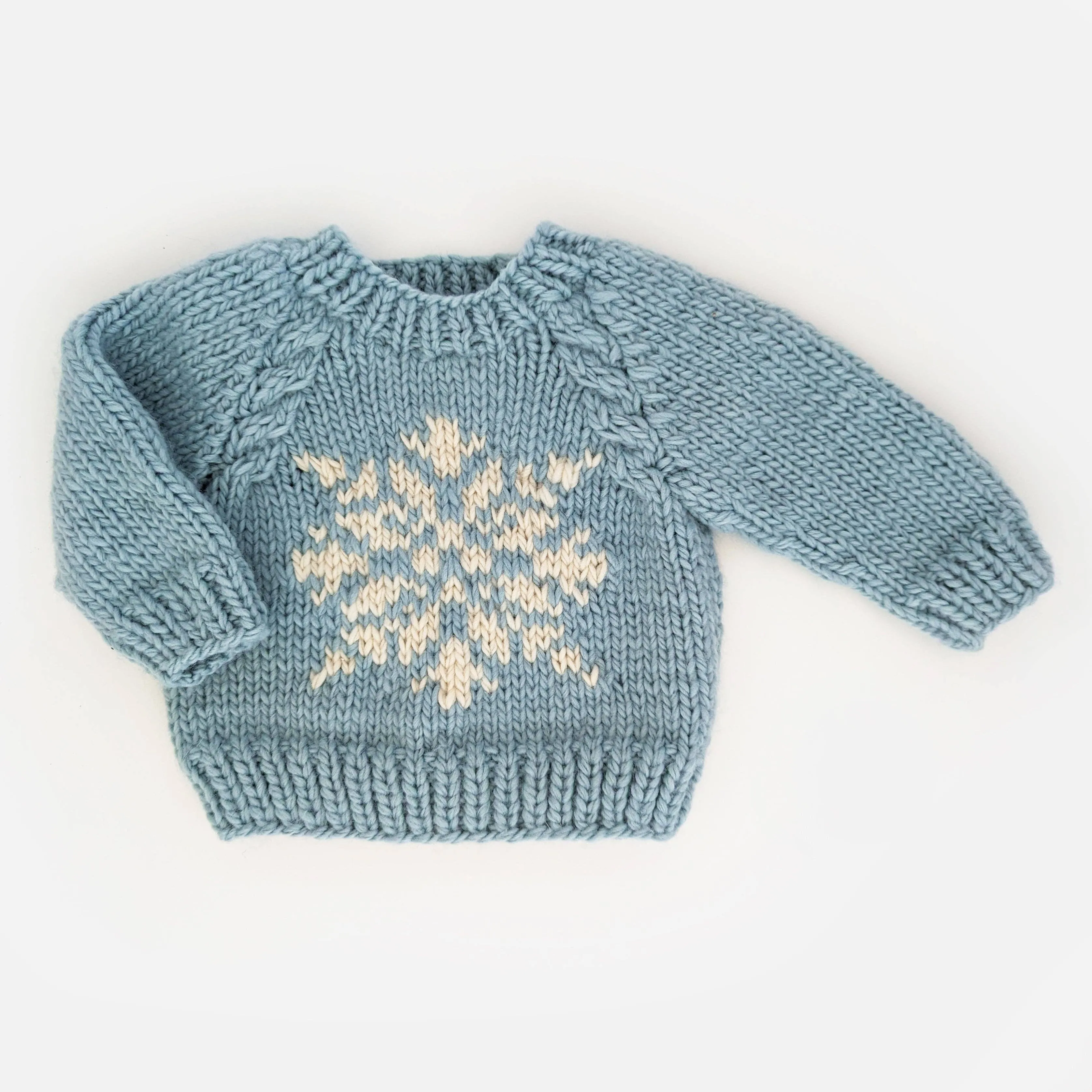 Snowflake Crew Neck Sweater