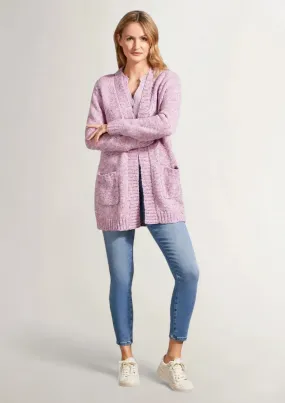 Sofia Sweater Cardigan - Lavender Blush