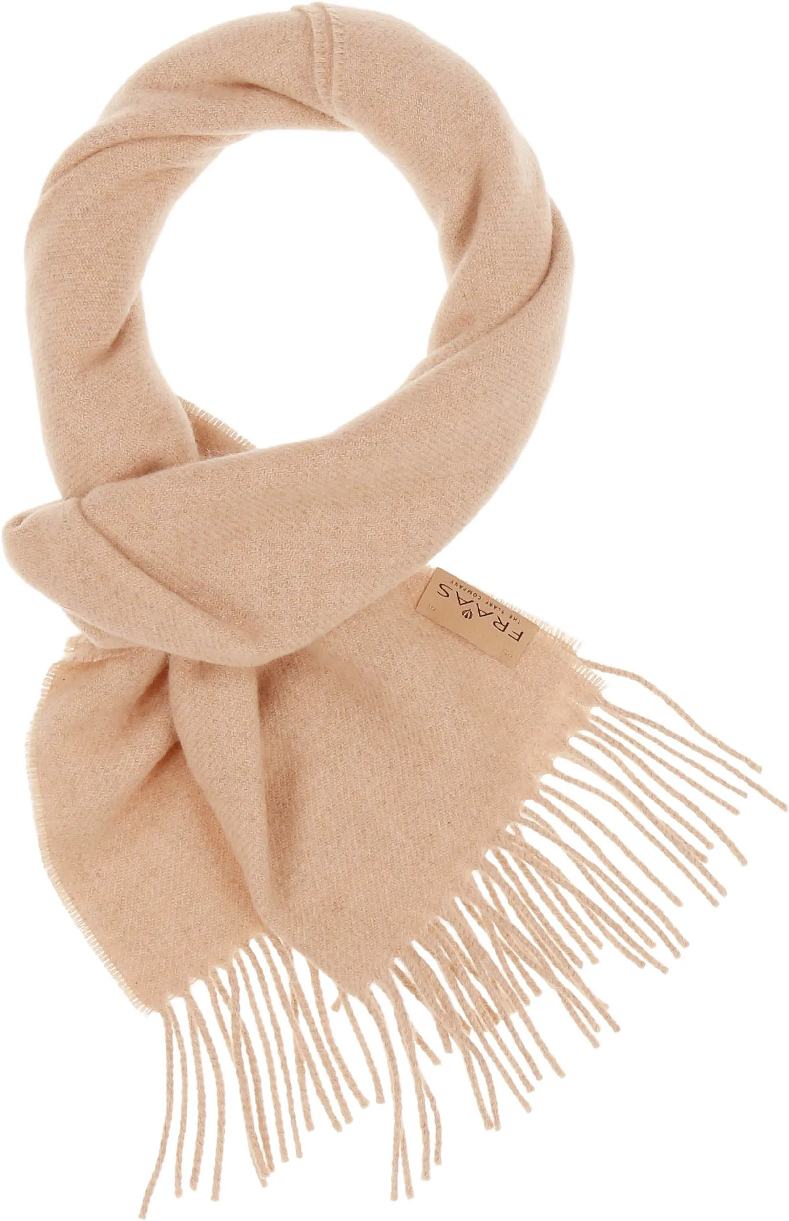 Solid Cashmere Woven Scarf