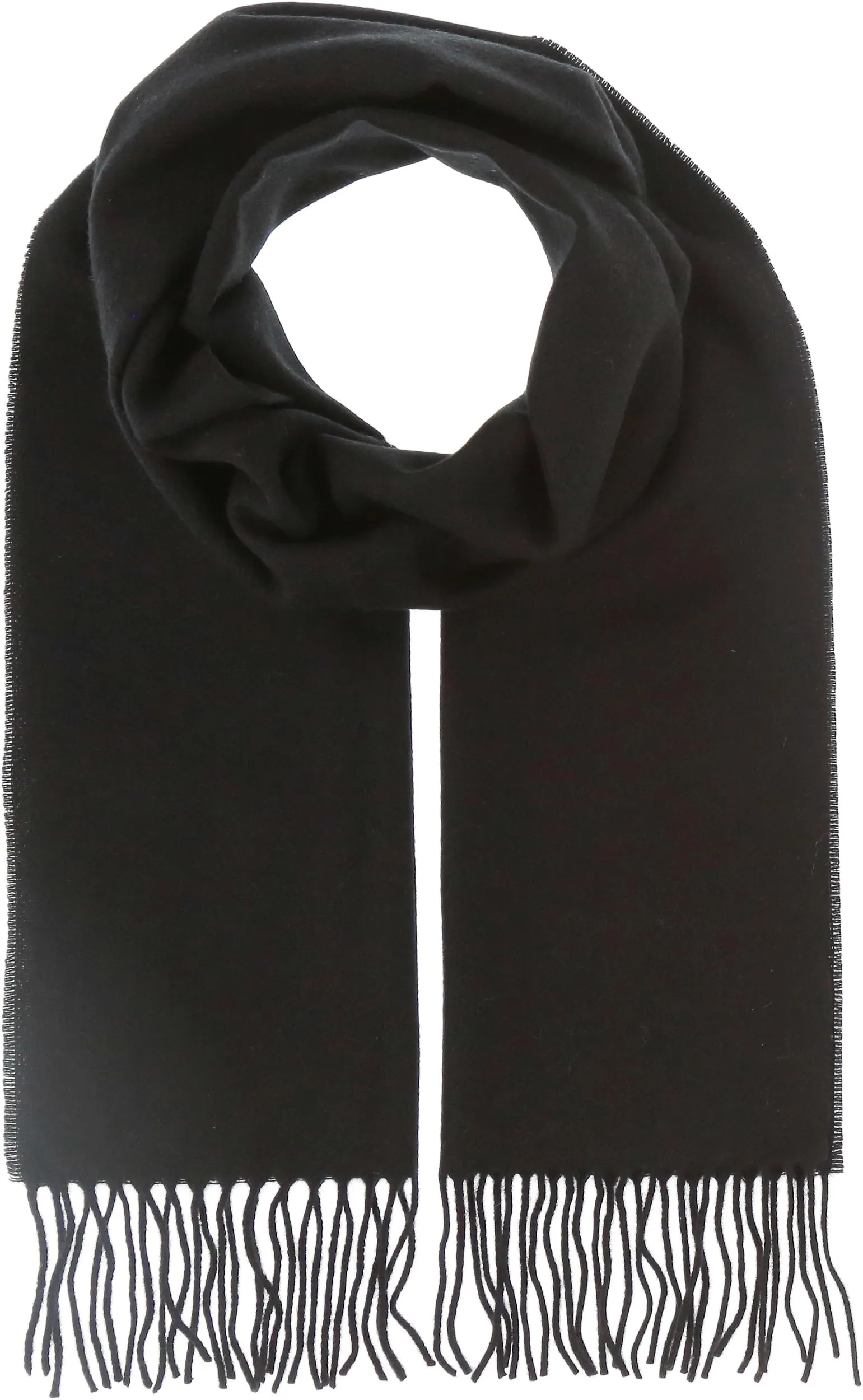 Solid Cashmere Woven Scarf