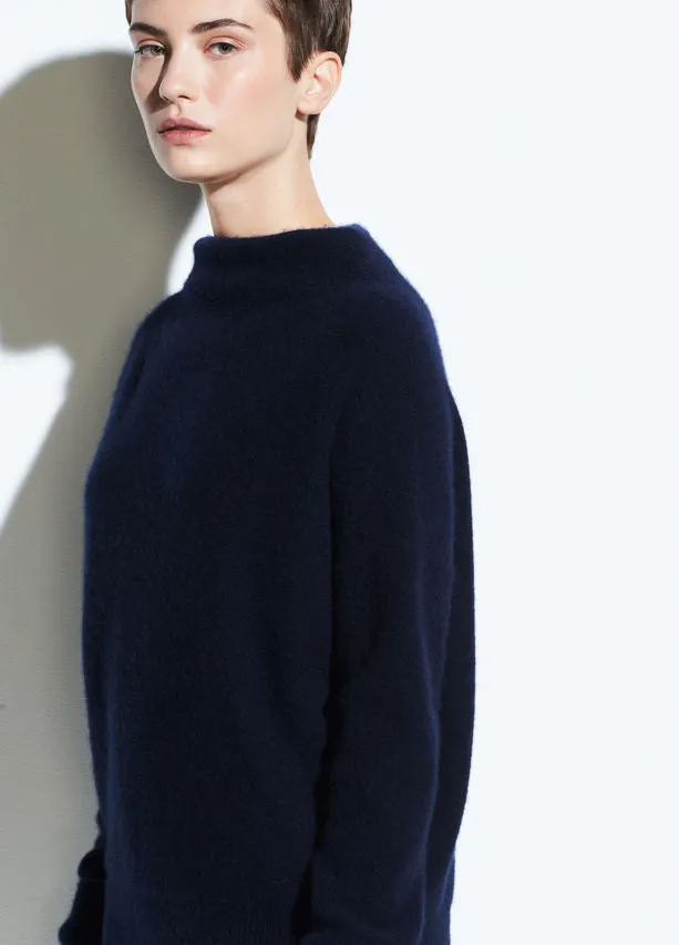 Vince Funnel Neck Sweater Coastal Blue