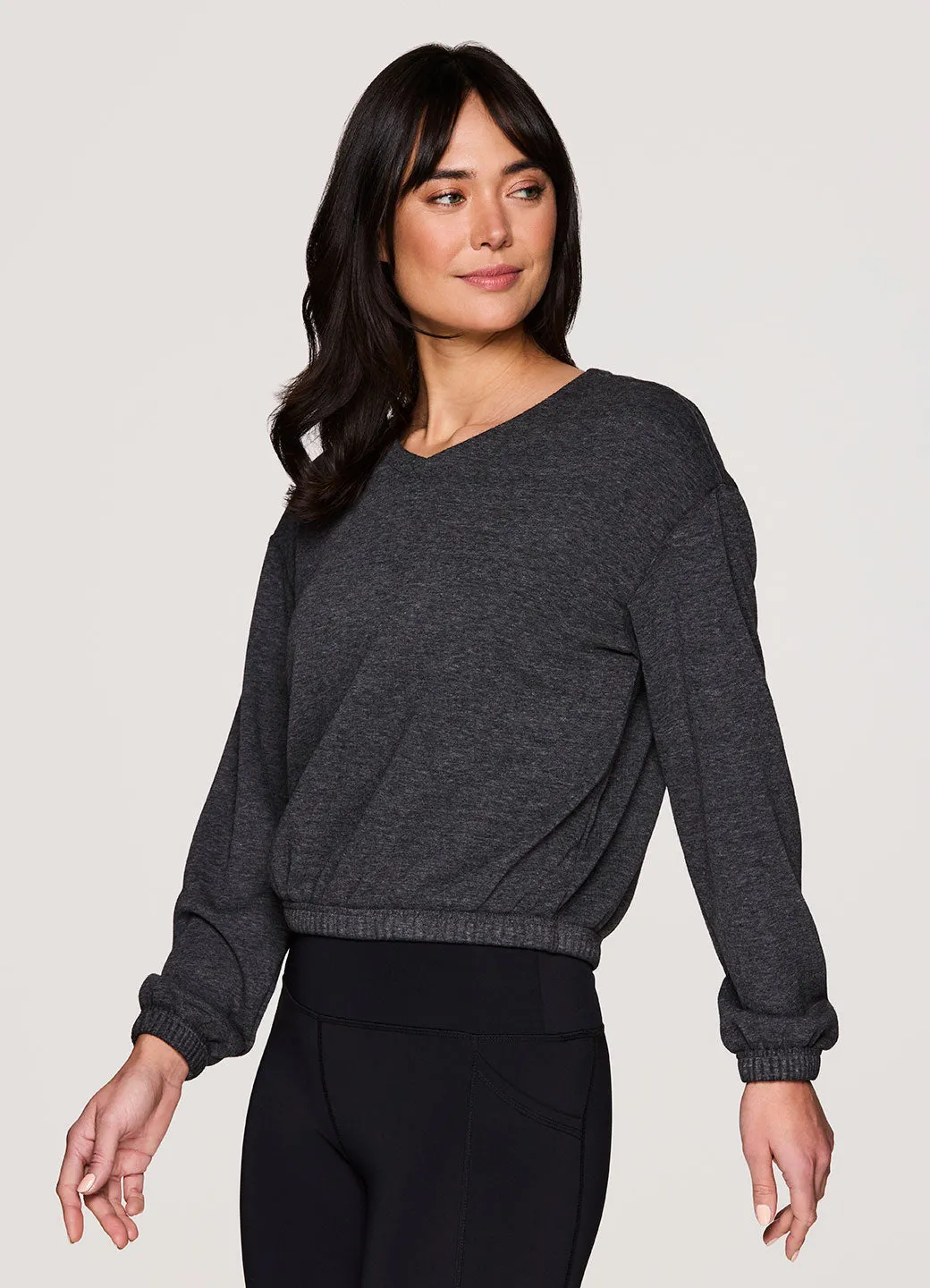 Zen Lightweight Cropped Sweatshirt