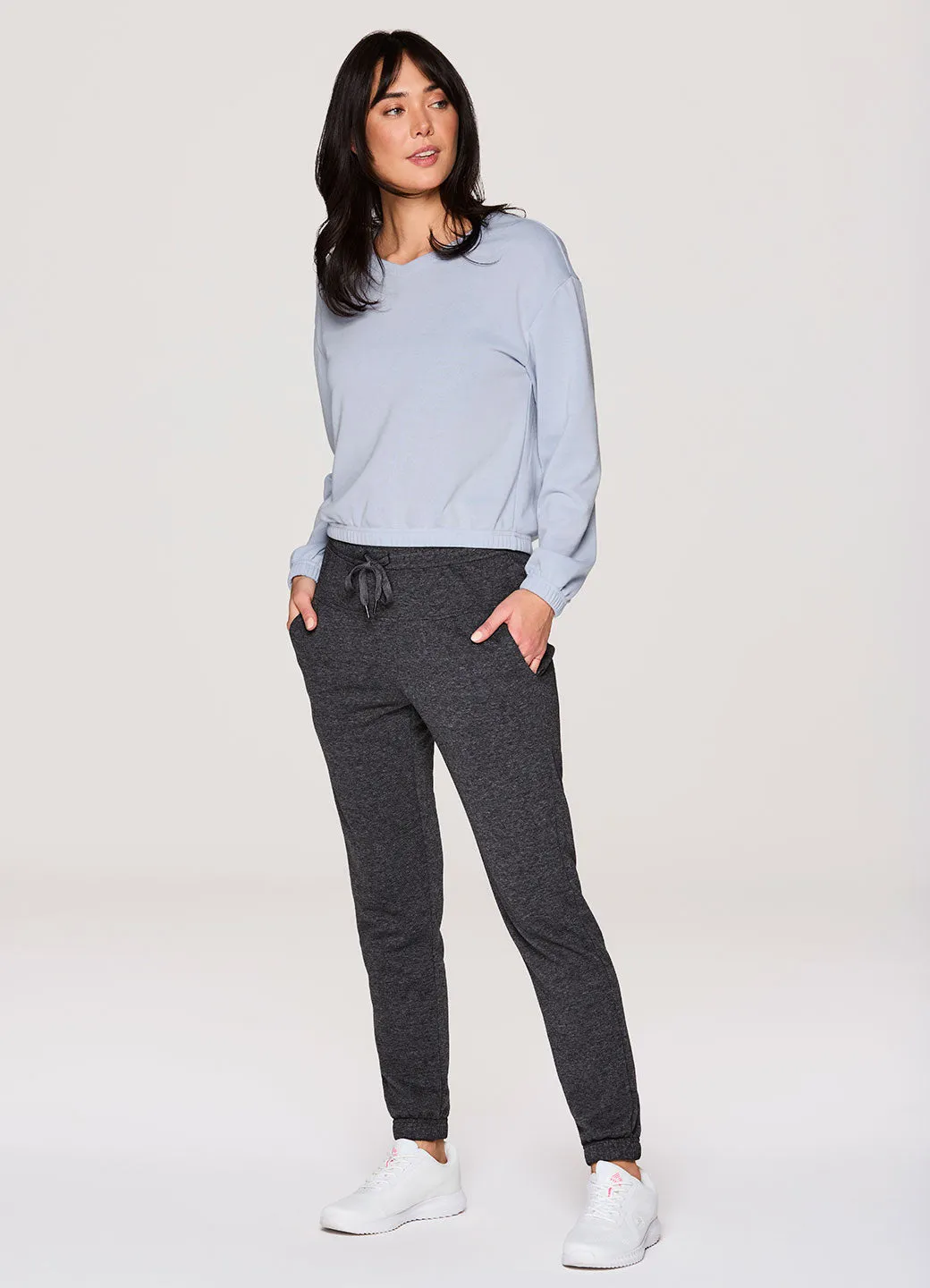 Zen Lightweight Cropped Sweatshirt